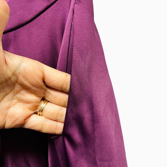 La Femme Maxi Skirt in Purple Women’s Size 2 - Picture 4 of 9